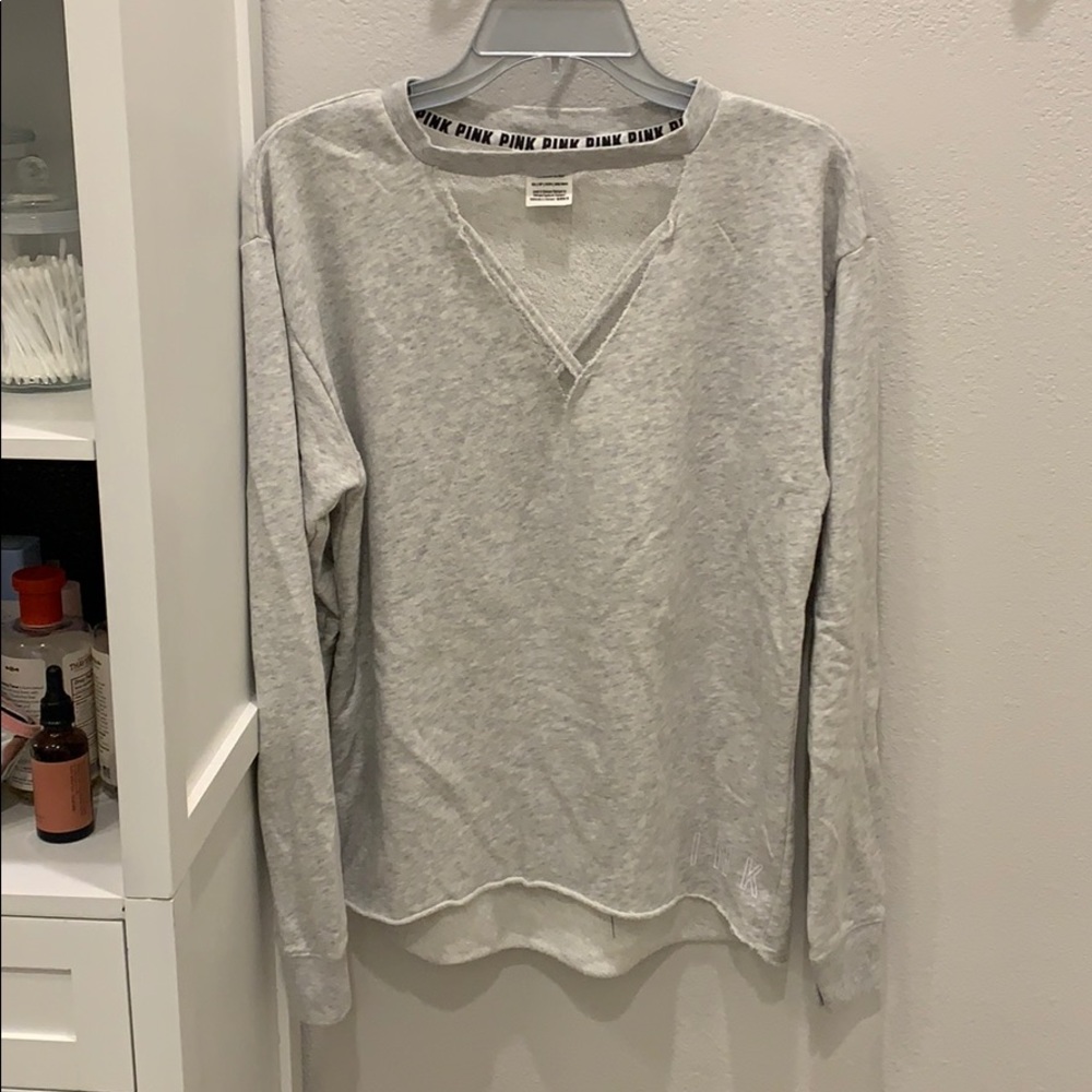victoria’s secret pink crew neck